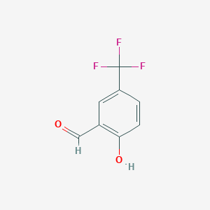molecular formula C8H5F3O2 B2768122 2-Hydroxy-5-(trifluoromethyl)benzaldehyde CAS No. 210039-65-9