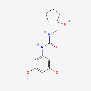 1-(3,5-Dimethoxyphenyl)-3-((1-hydroxycyclopentyl)methyl)urea