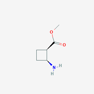 B2768265 methyl (1R,2S)-2-aminocyclobutane-1-carboxylate CAS No. 221158-94-7