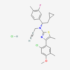 molecular formula C27H29Cl2FN2OS B2768381 SSR 125543A CAS No. 321839-75-2