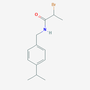 2-Bromo-N-(4-isopropylbenzyl)propanamide