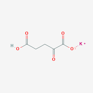 molecular formula C5H5KO5 B027687 Potassium 4-carboxy-2-oxobutanoate CAS No. 997-43-3