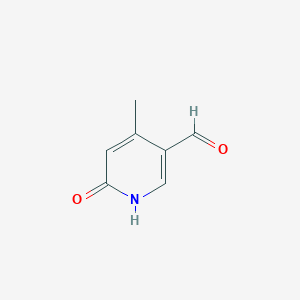 molecular formula C7H7NO2 B2768790 6-Hydroxy-4-methylnicotinaldehyde CAS No. 1289144-61-1