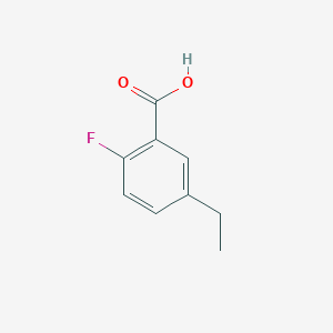 molecular formula C9H9FO2 B2768878 5-Ethyl-2-fluorobenzoic acid CAS No. 1261451-93-7