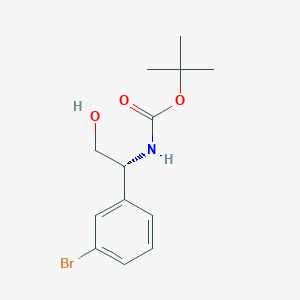(R)-tert-Butyl (1-(3-bromophenyl)-2-hydroxyethyl)carbamate