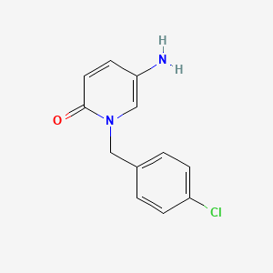 5-amino-1-(4-chlorobenzyl)pyridin-2(1H)-one