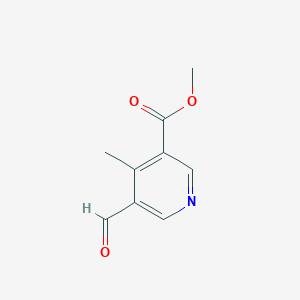 molecular formula C9H9NO3 B2768933 Methyl 5-formyl-4-methylpyridine-3-carboxylate CAS No. 2248346-57-6