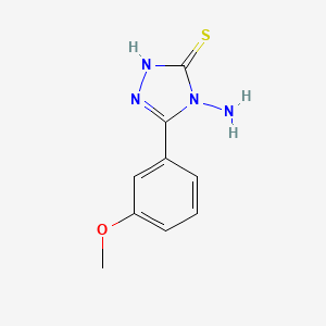 4-amino-5-(3-methoxyphenyl)-4H-1,2,4-triazole-3-thiol