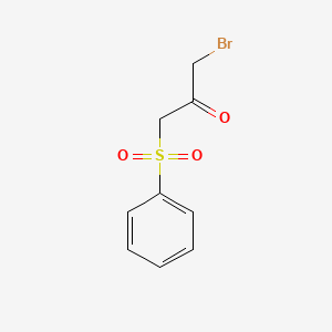 1-(Benzenesulfonyl)-3-bromopropan-2-one