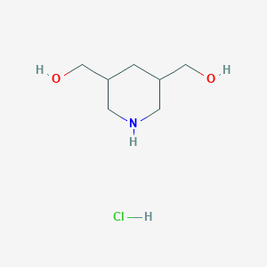5-(Hydroxymethyl)piperidinyl methanol hydrocloride