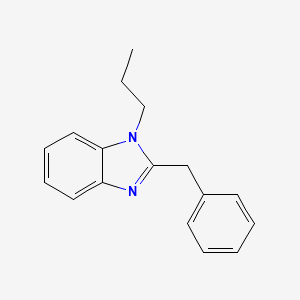 2-Benzyl-1-propylbenzimidazole