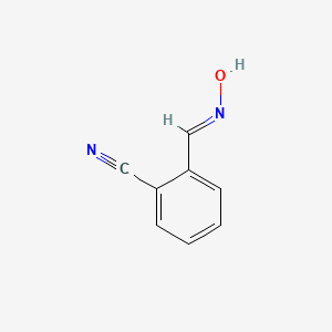 molecular formula C8H6N2O B2769039 2-Cyanobenzaldehyde oxime CAS No. 909772-06-1