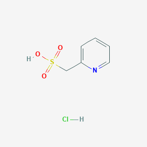 molecular formula C6H8ClNO3S B2769079 Pyridin-2-ylmethanesulfonic acid hcl CAS No. 2135332-55-5