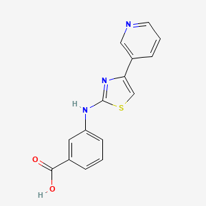 3-(4-Pyridin-3-yl-thiazol-2-ylamino)-benzoic acid