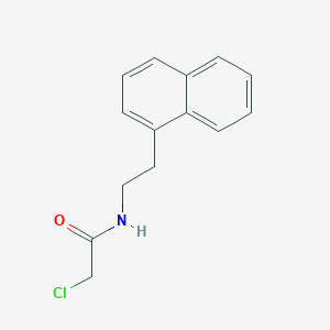 2-chloro-N-[2-(naphthalen-1-yl)ethyl]acetamide