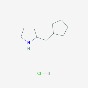 2-(Cyclopentylmethyl)pyrrolidine hydrochloride