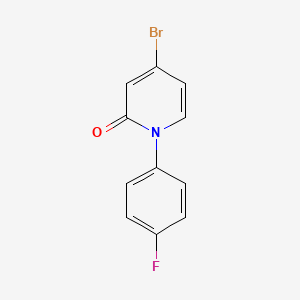 4-Bromo-1-(4-fluorophenyl)pyridin-2(1H)-one