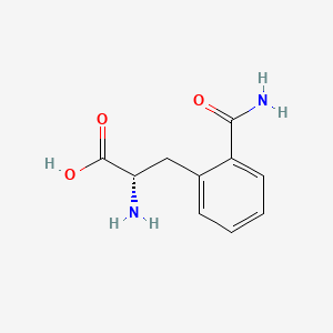 (S)-2-Amino-3-(2-carbamoylphenyl)propanoic acid