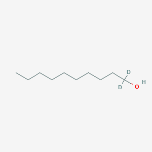 molecular formula C10H22O B2769304 1-Decanol-D2 CAS No. 42006-99-5