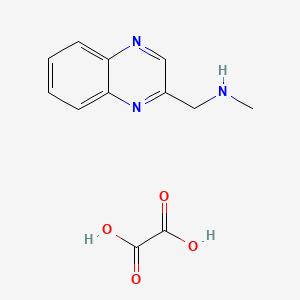 N-Methyl-1-(2-quinoxalinyl)methanamine oxalate