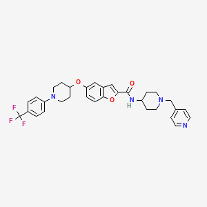 molecular formula C32H33F3N4O3 B2769395 AMPK activator 1 