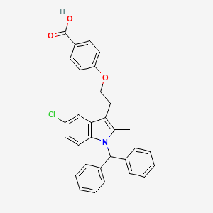 molecular formula C31H26ClNO3 B2769416 Cdiba 