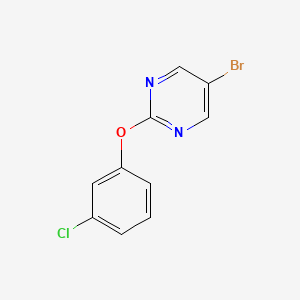 5-Bromo-2-(3-chlorophenoxy)pyrimidine