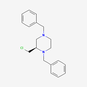 (R)-1,4-Dibenzyl-2-(chloromethyl)piperazine