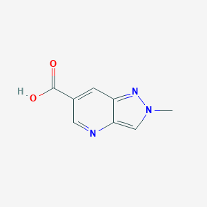 2-methyl-2H-pyrazolo[4,3-b]pyridine-6-carboxylic acid