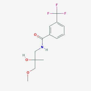 N-(2-hydroxy-3-methoxy-2-methylpropyl)-3-(trifluoromethyl)benzamide