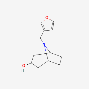 (1R,5S)-8-(furan-3-ylmethyl)-8-azabicyclo[3.2.1]octan-3-ol