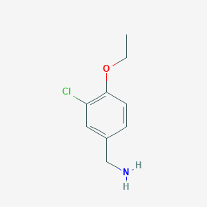 (3-Chloro-4-ethoxyphenyl)methanamine