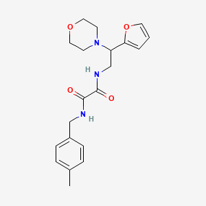 N1-(2-(furan-2-yl)-2-morpholinoethyl)-N2-(4-methylbenzyl)oxalamide