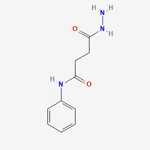 4-hydrazino-4-oxo-N-phenylbutanamide