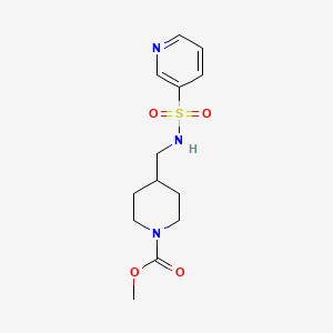 Methyl 4-((pyridine-3-sulfonamido)methyl)piperidine-1-carboxylate