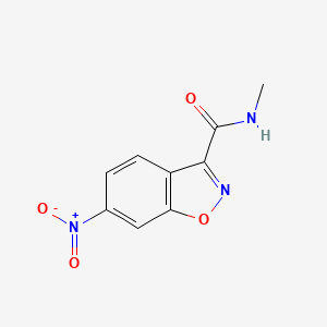 N-methyl-6-nitro-1,2-benzoxazole-3-carboxamide