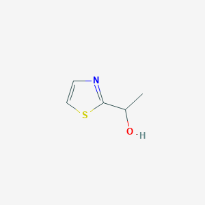 molecular formula C5H7NOS B2770130 1-Thiazol-2-yl-ethanol CAS No. 40982-30-7