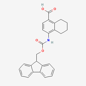 4-(9H-Fluoren-9-ylmethoxycarbonylamino)-5,6,7,8-tetrahydronaphthalene-1-carboxylic acid
