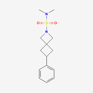N,N-Dimethyl-6-phenyl-2-azaspiro[3.3]heptane-2-sulfonamide
