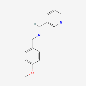 N-(4-Methoxybenzyl)pyridine-3-methaneimine