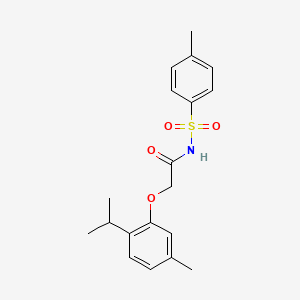 2-(2-isopropyl-5-methylphenoxy)-N-tosylacetamide