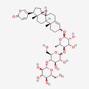 molecular formula C42H62O18 B2770404 Glucoscillaren A CAS No. 11003-96-6