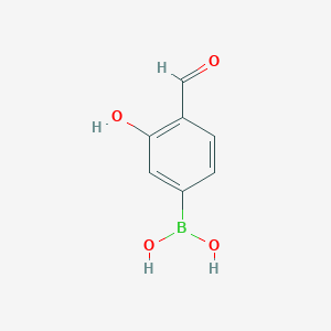 (4-Formyl-3-hydroxyphenyl)boronic acid