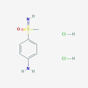 4-(Methylsulfonimidoyl)aniline;dihydrochloride