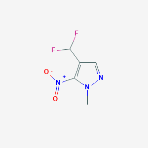 4-(Difluoromethyl)-1-methyl-5-nitro-1H-pyrazole