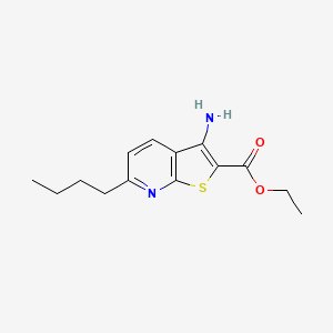Ethyl 3-amino-6-butylthieno[2,3-b]pyridine-2-carboxylate