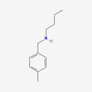 molecular formula C12H19N B2770724 n-(4-Methylbenzyl)butan-1-amine CAS No. 16183-21-4