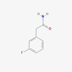 molecular formula C8H8FNO B2770729 2-(3-Fluorophenyl)acetamide CAS No. 370-45-6
