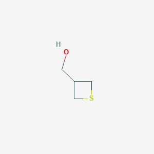 molecular formula C4H8OS B2770801 Thietan-3-ylmethanol CAS No. 1499730-57-2