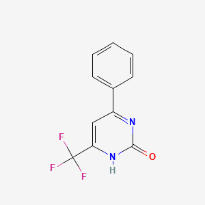 4-Phenyl-6-(trifluoromethyl)pyrimidin-2-ol